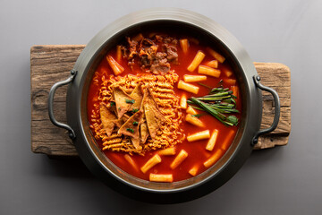 Korean traditional food, tteokbokki