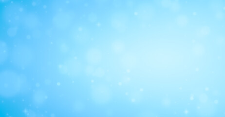 blue bokeh background