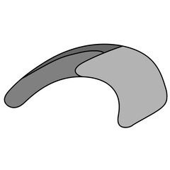 Illustration of a computer mouse