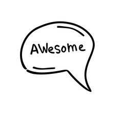 communication message bubble