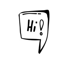 communication message bubble