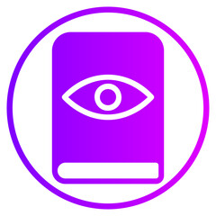 black magic gradient icon