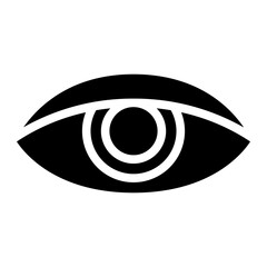 eye glyph icon