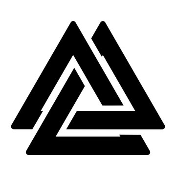valknut glyph icon