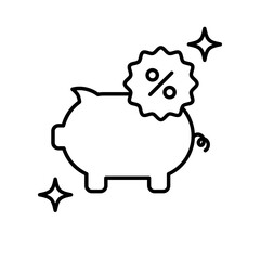 Analytics business and finance icon with black filled outline style. plan, infographic, financial, website, white, increase, seo. Vector Illustration