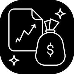 Business success business and finance icon with black filled outline style. career, leadership, together, young, men, online, data. Vector Illustration