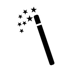 magic wand icon vector logo template