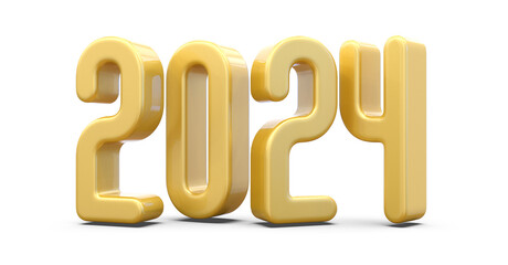 Gold 2024 New Year