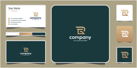Obraz premium Rg or gr logo design
