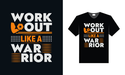 Best typography t shirt design for gym and fitness motivation and inspiration