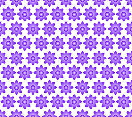 Seamless Geomatric vector background Pattern in purple