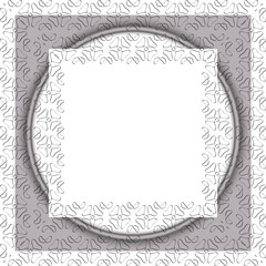 Frame with author's decorative elements.