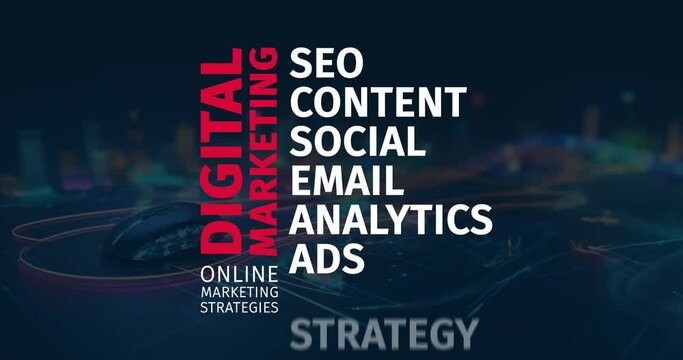 Strategic Visuals: Digital Marketing and Online Strategies in Animation