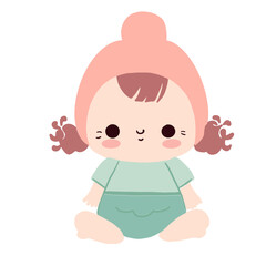 Baby Cute Illustration