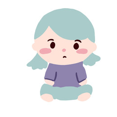 Fototapeta premium Baby Cute Illustration