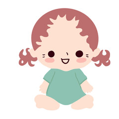 Baby Cute Illustration