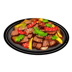 Bulgogi, Korean, Korean food, Korean BBQ, Beef, Marinade, Grilled, grill, roast beef, Barbecue, Tender, Soy sauce, Sesame, Garlic, Sweet, Savory, Korean Cuisine, Rice, Delicious, food, asia food