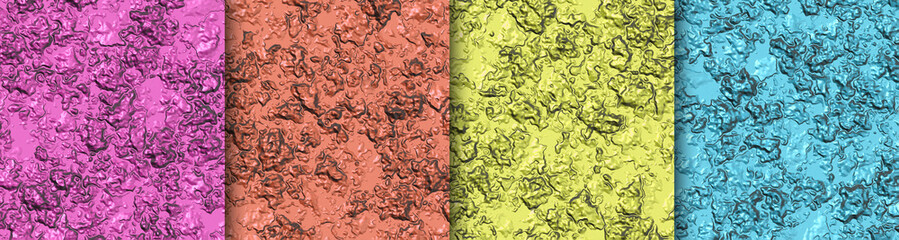 abstract texture. creative background for design. Horizontal image. 3D image. 3D rendering. Banner for insertion into site.