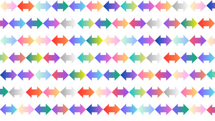 multi rainbow color seamless beautiful geometric shape illustration background for pride month transparent 