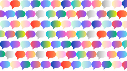 multi rainbow color seamless beautiful geometric shape illustration background for pride month transparent 