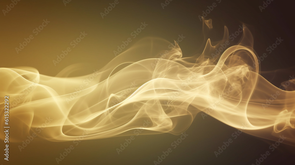 Poster the enchanting world of a single line of beige smoke as it twists and turns, creating a mesmerizing 