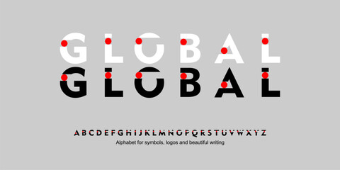 Alphabet for logos, symbols and beautiful writing