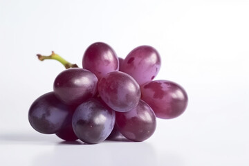 grape on white background