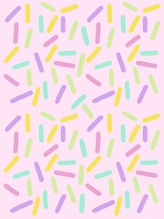 Sugar flakes pattern background