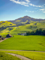 landscape in the mountains
