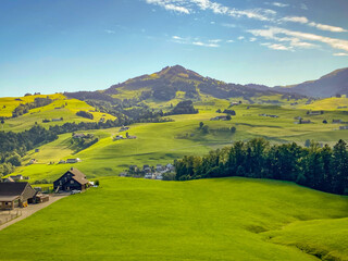 landscape with mountains