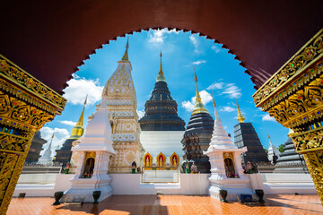 Wat Ban Den temple or Wat Den Sa Lee Si Muang Gan at Chiang Mai, Thailand