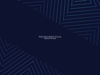 Premium background design with diagonal dark blue stripe pattern. perfect for horizontal vector for digital lux business banners, invitations, vouchers, gift certificates, etc.