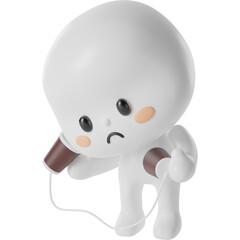 Mental illness 3d Illustration