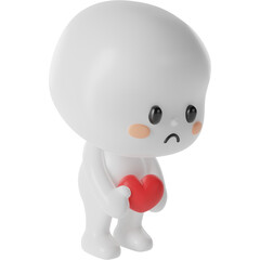 Mental illness 3d Illustration