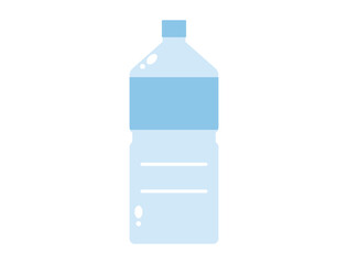 ペットボトルをイメージしたイラスト