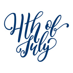 4th of july, independence day lettering,calligraphy