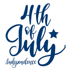 4th of july, independence day lettering,calligraphy