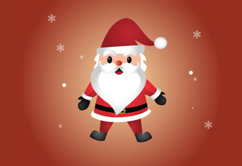 Santa Claus vector, Merry christmas 