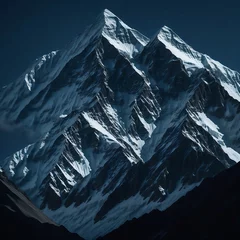 Deurstickers Himalaya mountain, catena dell'Himalaya, Everest, K2 © Guddah