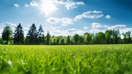 Obraz premium Blur park garden tree in nature background