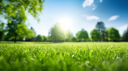 Obraz premium Blur park garden tree in nature background