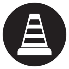roadblock icon vector