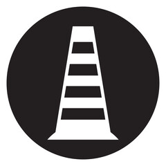 roadblock icon vector