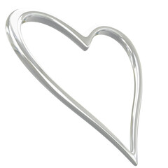 3d Chrome Heart