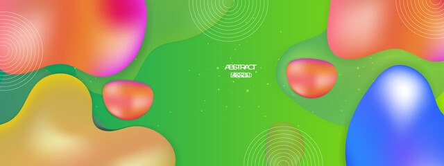 Vector modern colorful colourful abstract background with fluid shapes