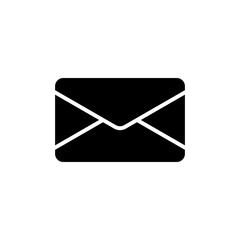High resolution glyph e-mail icon, they can be easily edited and easily embedded in your project.