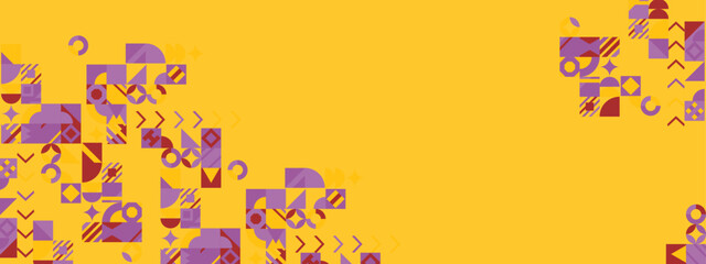 Vector flat colorful colourful design geometric pattern mobile design