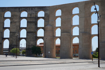 Aqueducts in Portugal are ancient water pipes