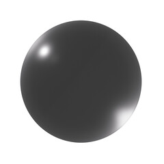 Fototapeta na wymiar black and white ball