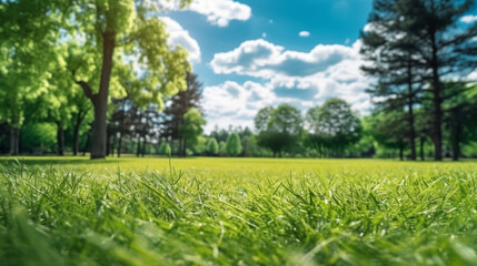 Obraz premium Blur park garden tree in nature background